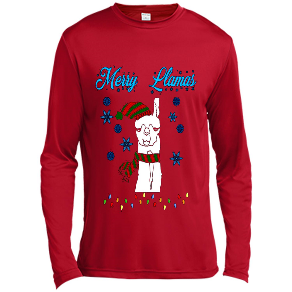 Merry Llama Christmas sweater PINGPONG