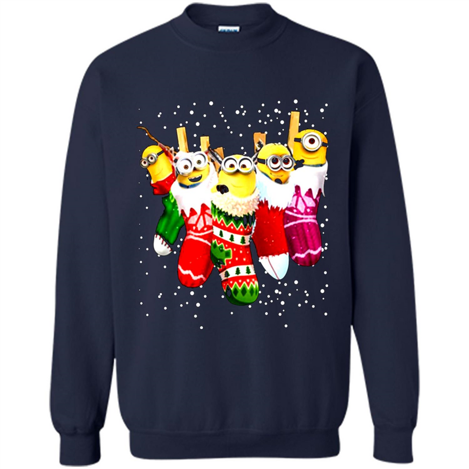 Minions Christmas Stockings Sweatshirt PINGPONG