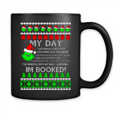 Mr Grinch my day I’m booked Christmas sweater PINGPONG