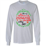 This is My Hallmark-Christmas Movies Watching Sporty T-Shirt - Long Sleeve T-Shirt