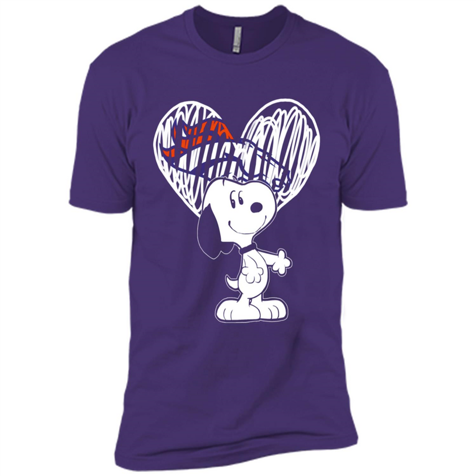 I LOVE DENVER BRONCOS SNOOPY IN MY HEART NFL