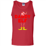 Mens Daddy Elf T-Shirt Funny Matching Christmas Costume - Tank Top