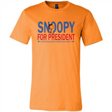 Snoopy for President - Canvas Unisex T-Shirt