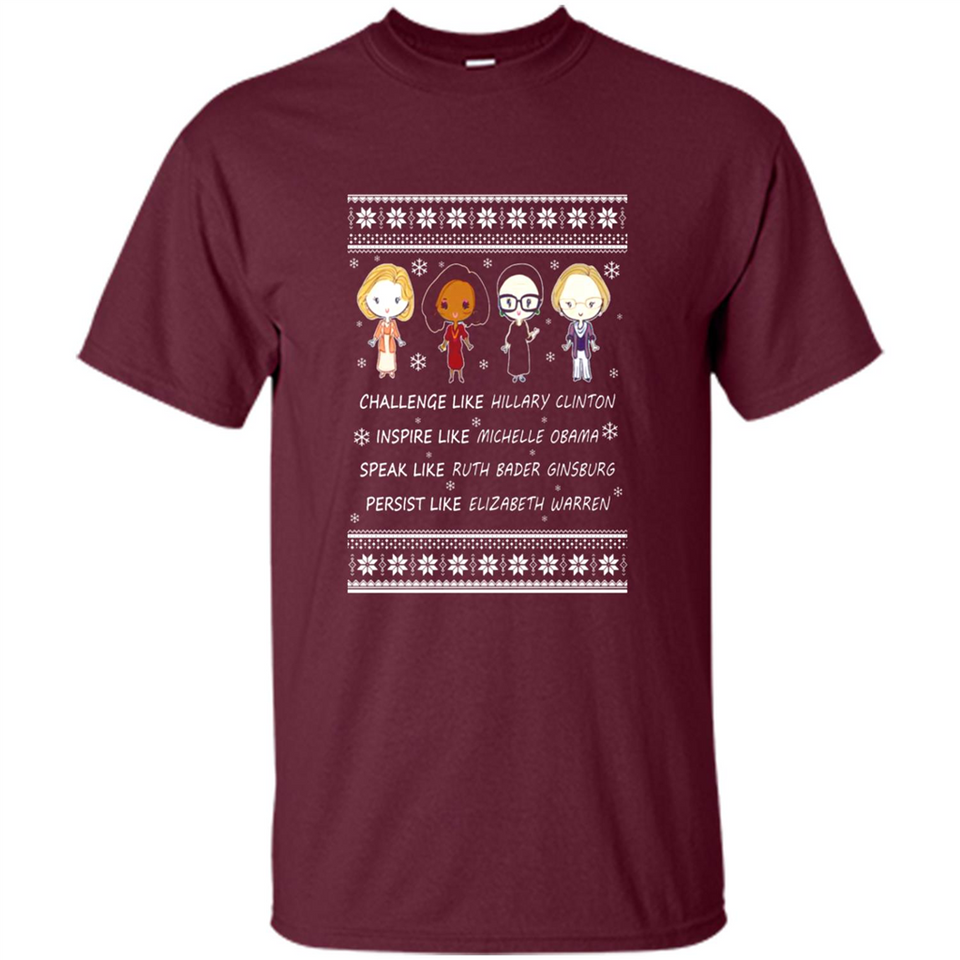 Nasty Women Michelle Hillary Warren Bader Christmas PINGPONG