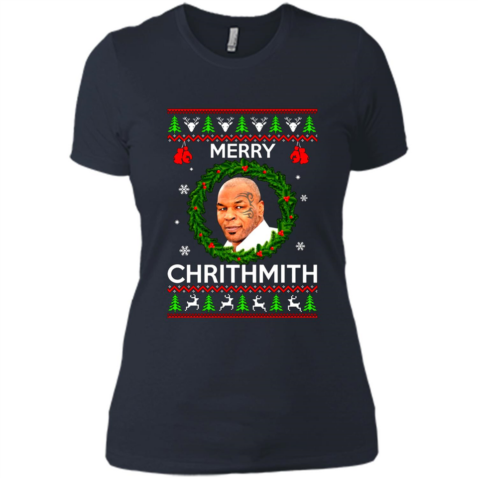 Mike Tyson Merry Chritmith Christmas Sweatshirt PINGPONG