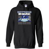 Police boyfriend Shark Blue Line Tee