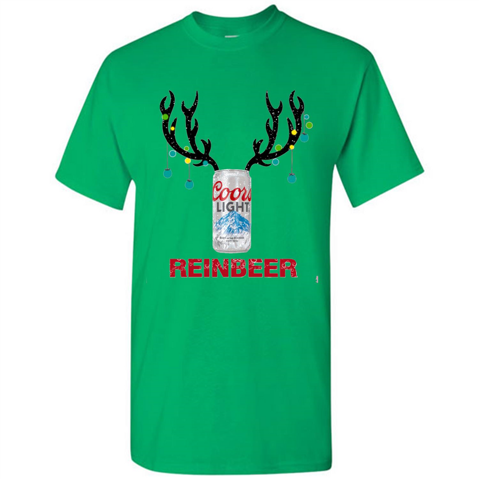 Coors Light Reinbeer Funny Beer Reindeer Christmas Sweatshirt - Shirt