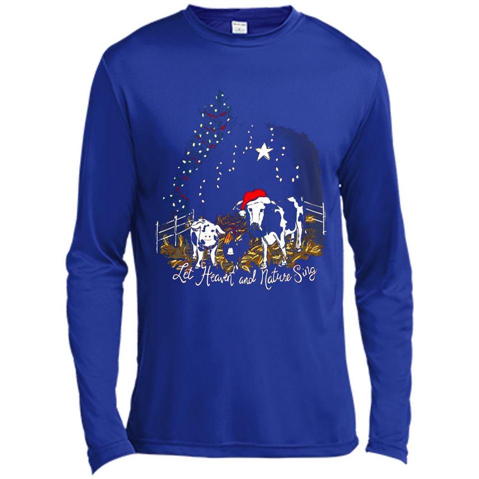 Let Heaven And Nature Sing Christmas Sweater PINGPONG - Canvas Long Sleeve T-Shirt