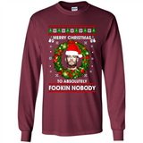 Merry Fookin Christmas Conor Mcgregor sweater PINGPONG