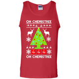 Oh Chemistree, Oh Chemistree Christmas Ugly Sweater - Tank Top