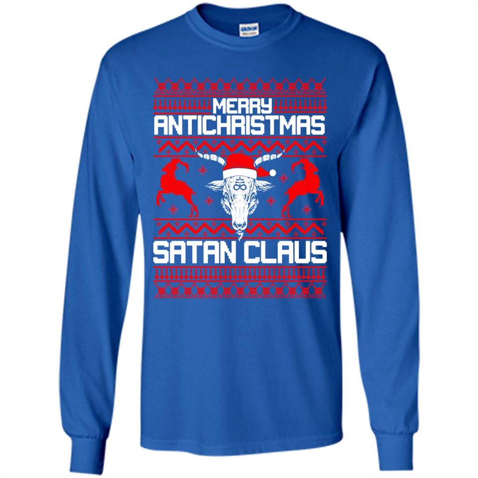 Merry Antichristmas Satan Claus - Long Sleeve T-Shirt