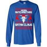 Merry Antichristmas Satan Claus - Long Sleeve T-Shirt