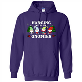 Christmas Garden Gnome Hanging With My Gnomies Shirt Sweater - Hoodie