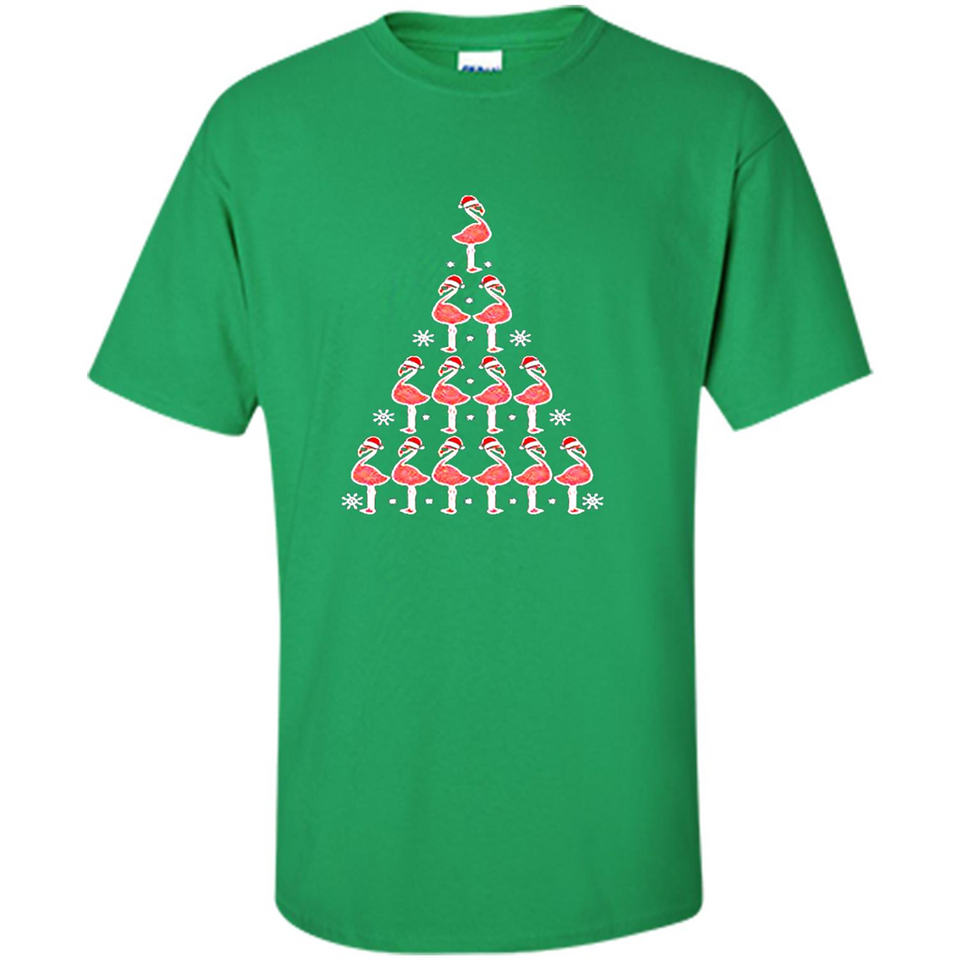 Flamingo Christmas Tree Flamingo - Shirt
