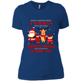 Never Underestimate A February Woman Watches Hallmark Movies Sweatshirt PINGPONG