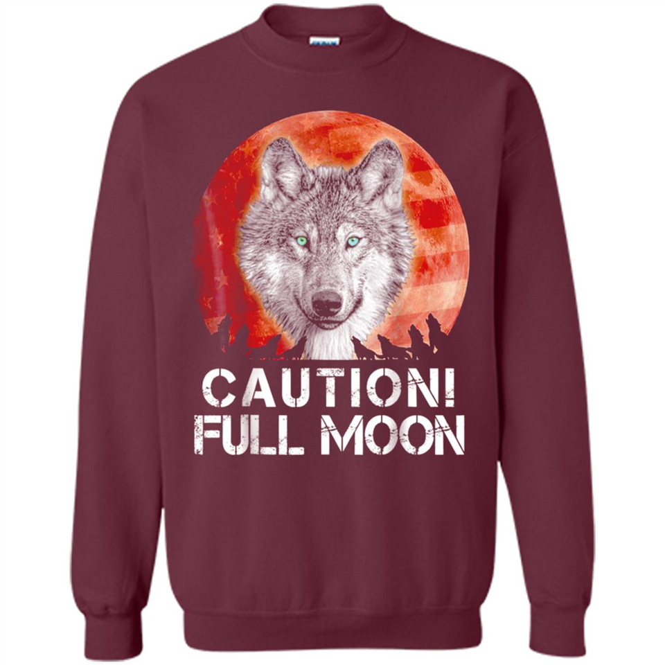 Caution Full Moon Werewolf