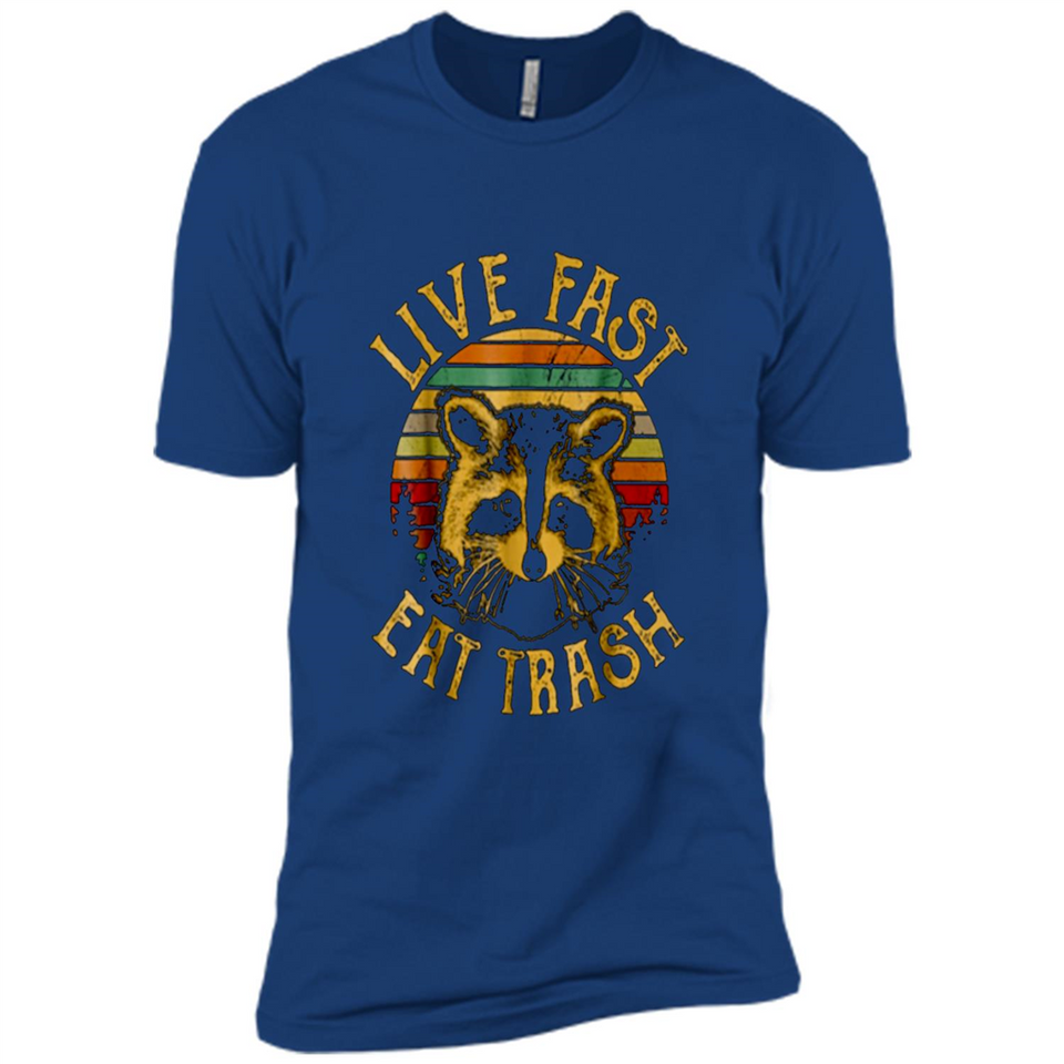 Live fast eat trash bear vintage camping PINGPONG