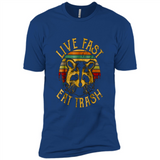 Live fast eat trash bear vintage camping PINGPONG
