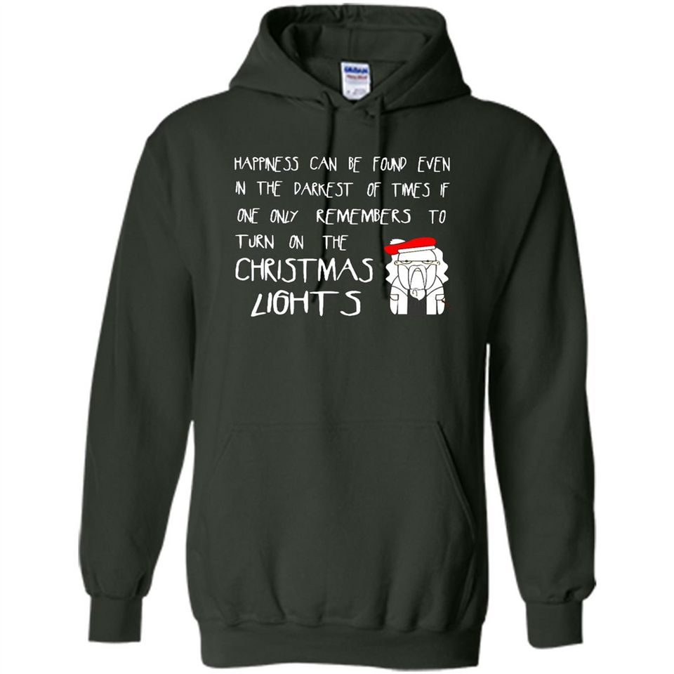 Christmas Ugly Sweater Christmas Lights - Hoodie
