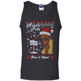 North Pole Born and Raised Shirt, Merry Xmas Ugly Christmas - Tank Top