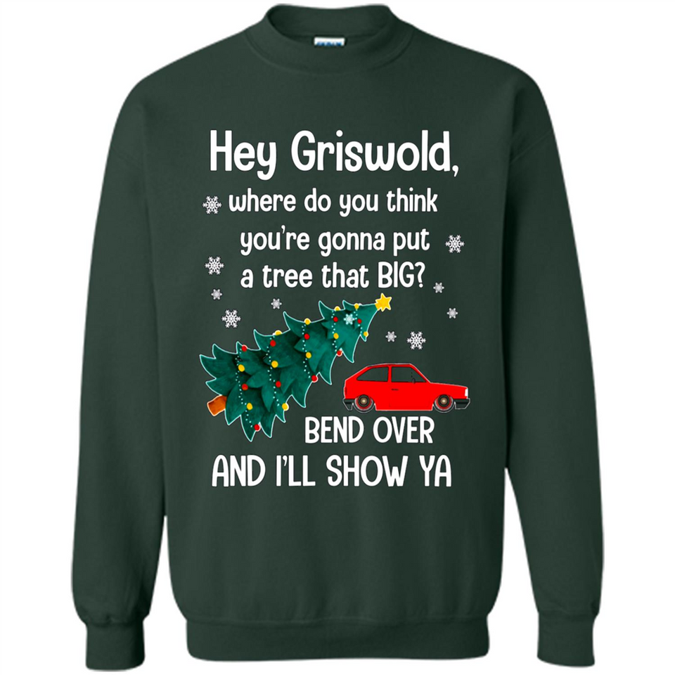 Hey Griswold Where Do You Think You’re Gonna Put A Tree Christmas PING PONG