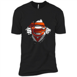 Chicago Bears And Superman Fans - Premium Short Sleeve T-Shirt
