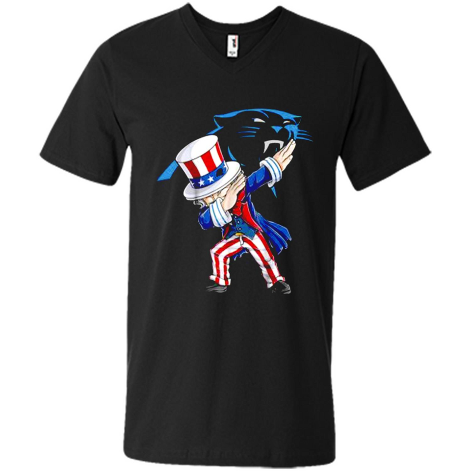NFL CAROLINA PANTHERS UNCLE SAM DABBING INDEPENDENCE DAY