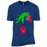 GRINCH HAND HOLDING COLORADO ROCKIES GLITTER CHRISTMAS PINGPONG