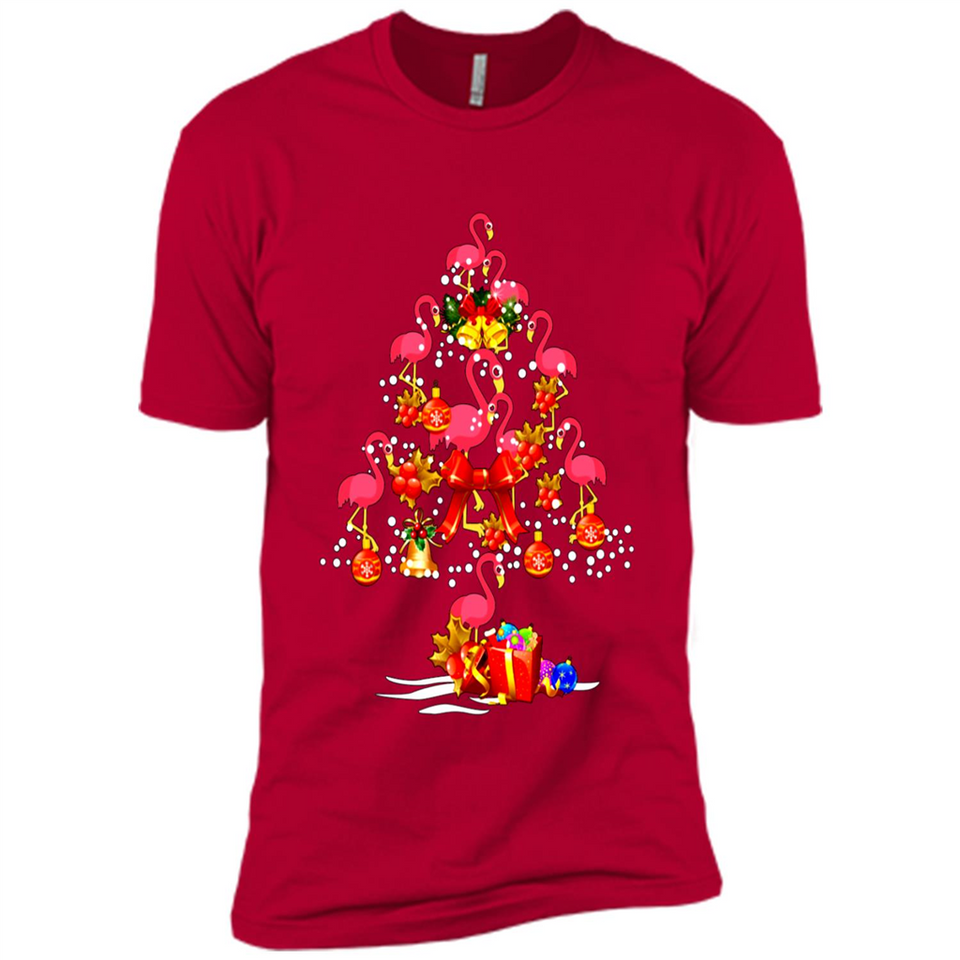Flamingo Christmas Tree Merry Christmas Flamingo PING PONG