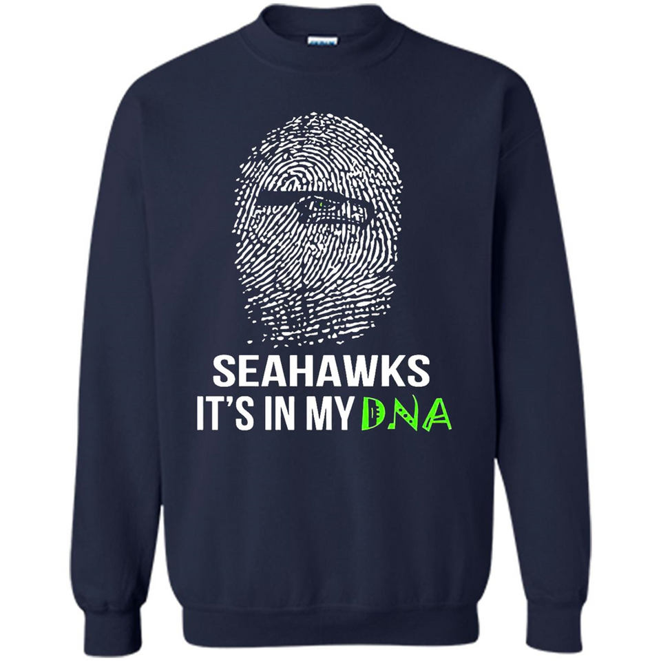 Seattle Seahawks It's In My DNA Christmas And Happy New Year