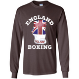 UK and England Boxing - Long Sleeve T-Shirt