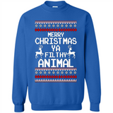 Merry Christmas ya filthy animal ulgy sweater PINGPONG
