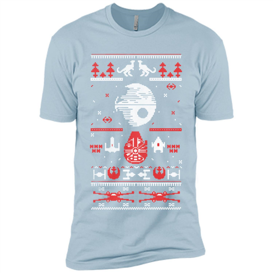 Star Wars Ugly Christmas Sweater - Premium Short Sleeve T-Shirt