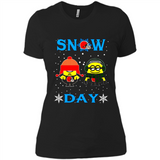 Snow Day Shirt For Cleveland Browns Vs Minion Fans pingpong