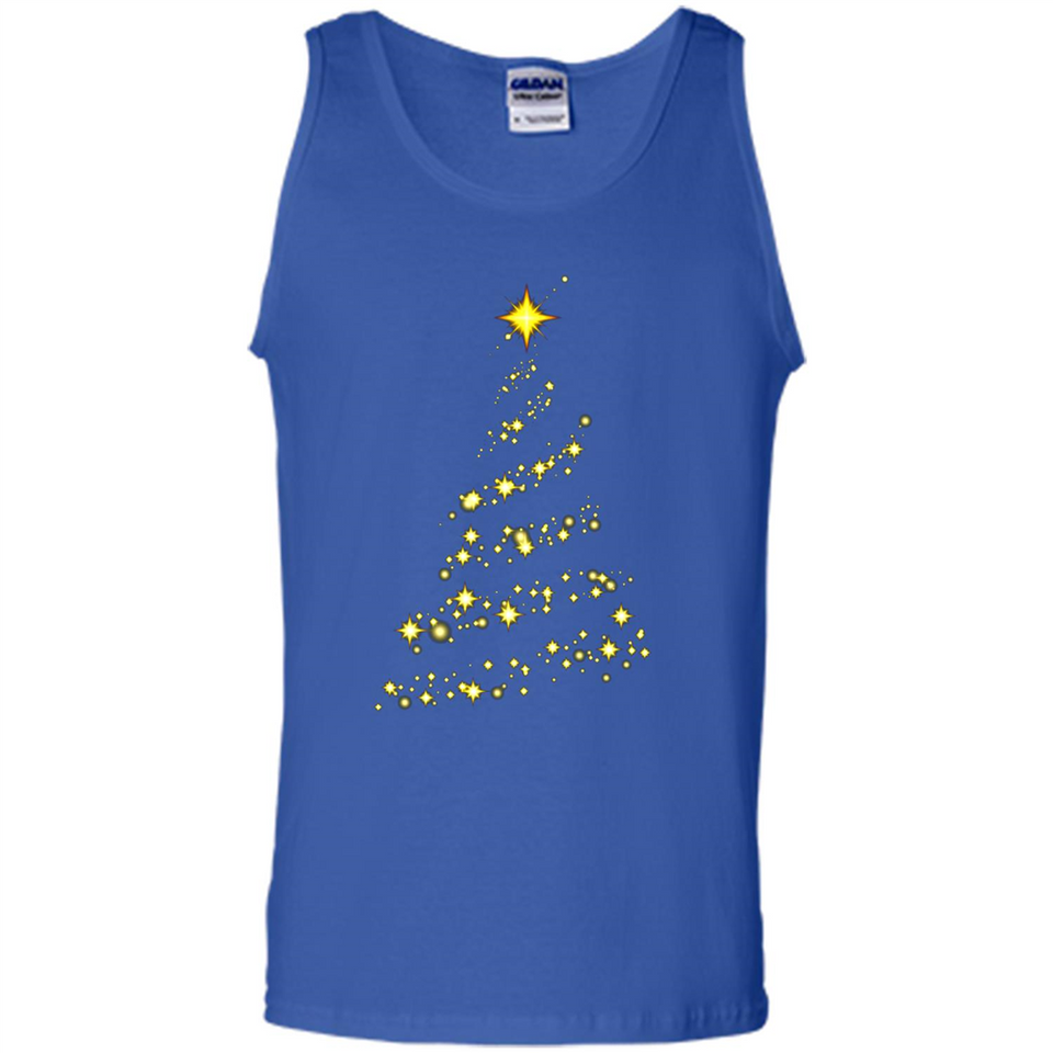 Modern Christmas Tree Light Led Merry Xmas Mug PINGPONG - Tank Top