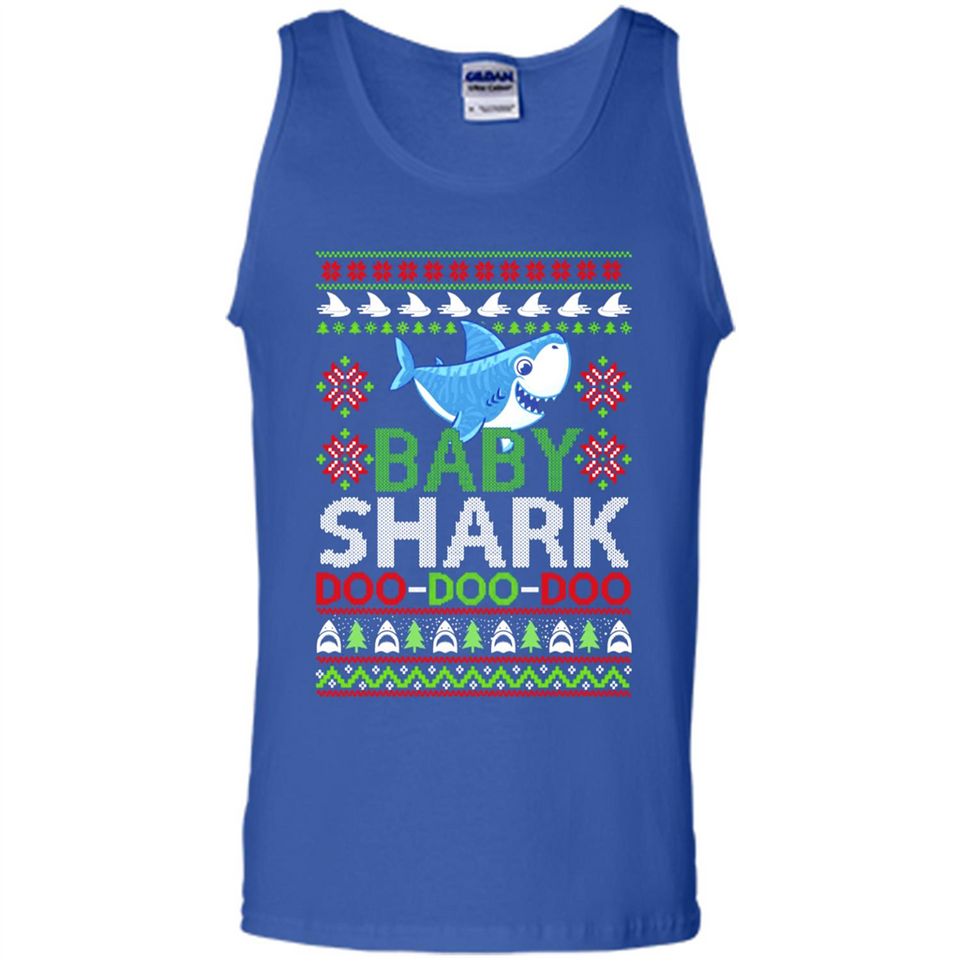 Baby shark Doo Doo Doo Christmas - Tank Top