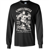 Kungfu Martial Arts Fight Apparel - Long Sleeve T-Shirt