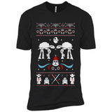 Star Wars Icons Funny Ugly Christmas - Premium Short Sleeve T-Shirt