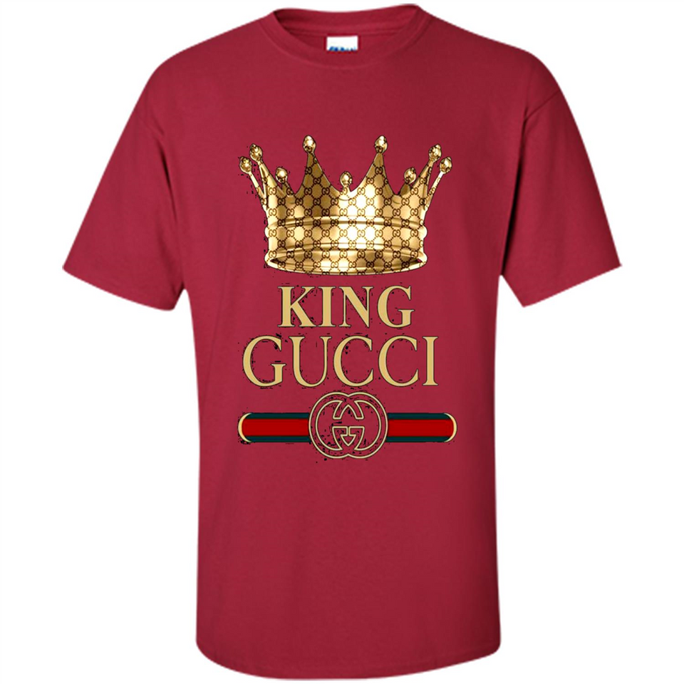 Cover your body with amazing King Crown Gucci Logo Black PING PONG