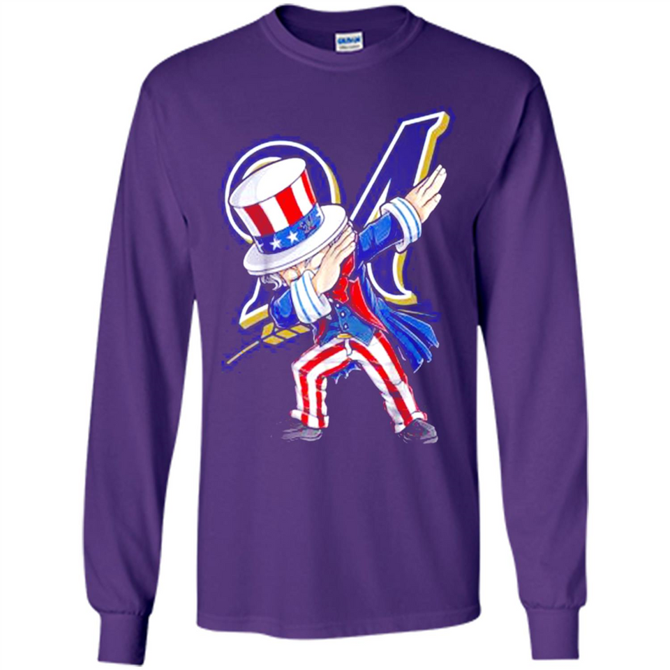 MLB MILWAUKEE BREWERS UNCLE SAM DABBING INDEPENDENCE DAY