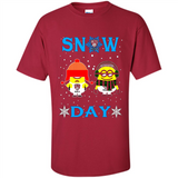 Snow Day Shirt For Brooklyn Nets Vs Minion Fans pingpong