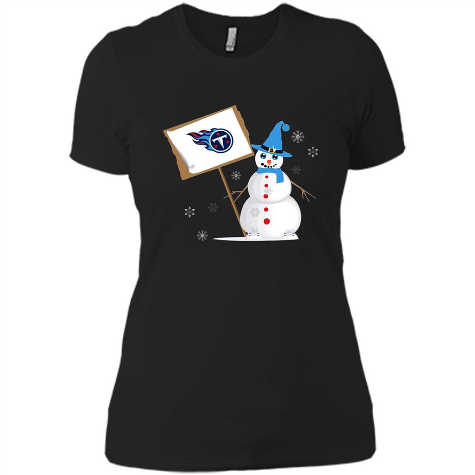 Tennessee Titans Snowman Funny