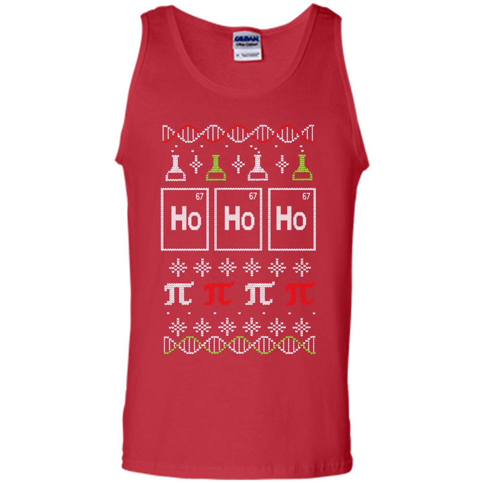 Scientific christmas ugly sweater - Tank Top