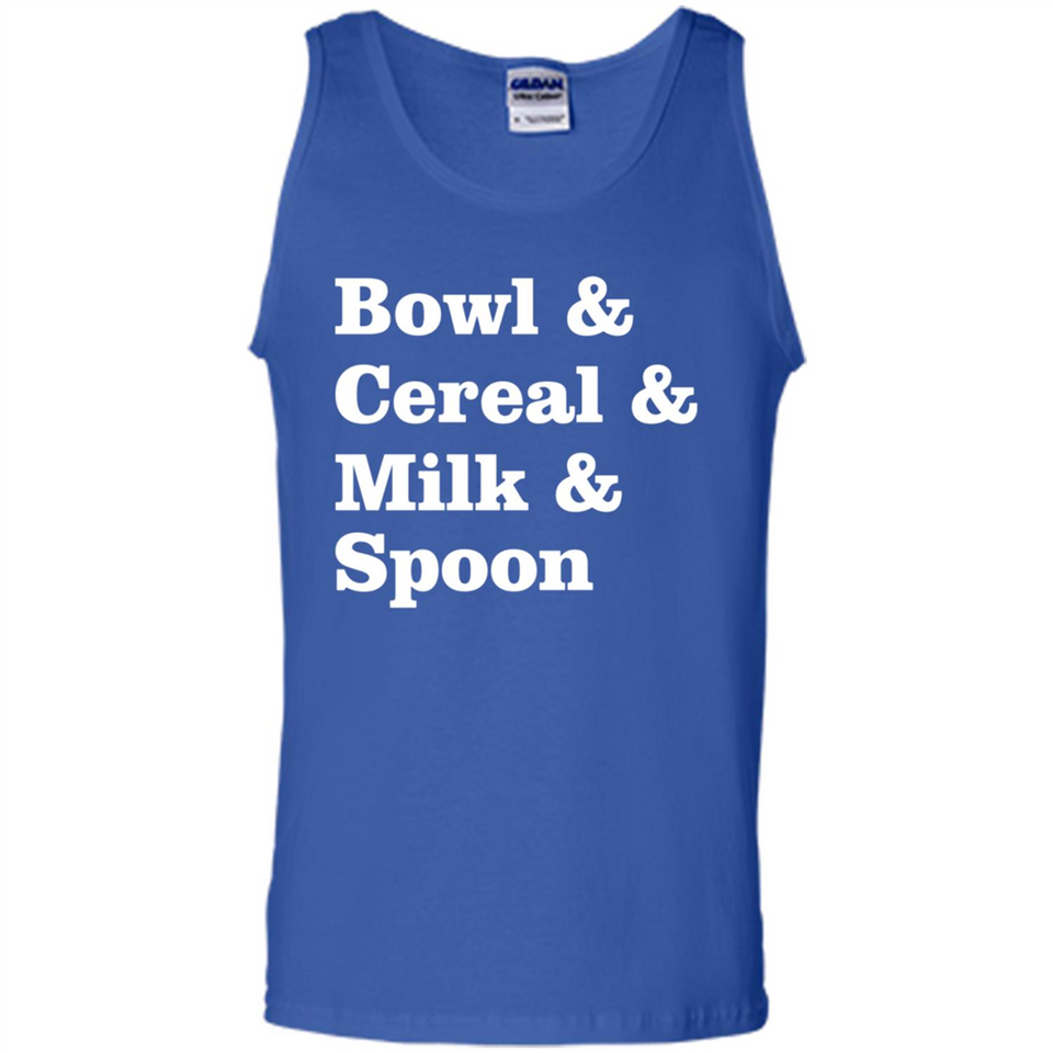 Tasty Cereal Recipe Bowl Milk Spoon