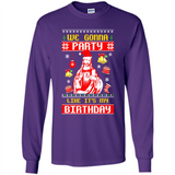 We Gonna Party Like It's My Birthday Jesus Christmas PINGPONG