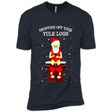 Santa Dropping Off Your Yule Logs