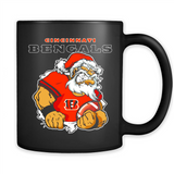 Grumpy Santa Claus Cincinnati Bengals Football Team PINGPONG