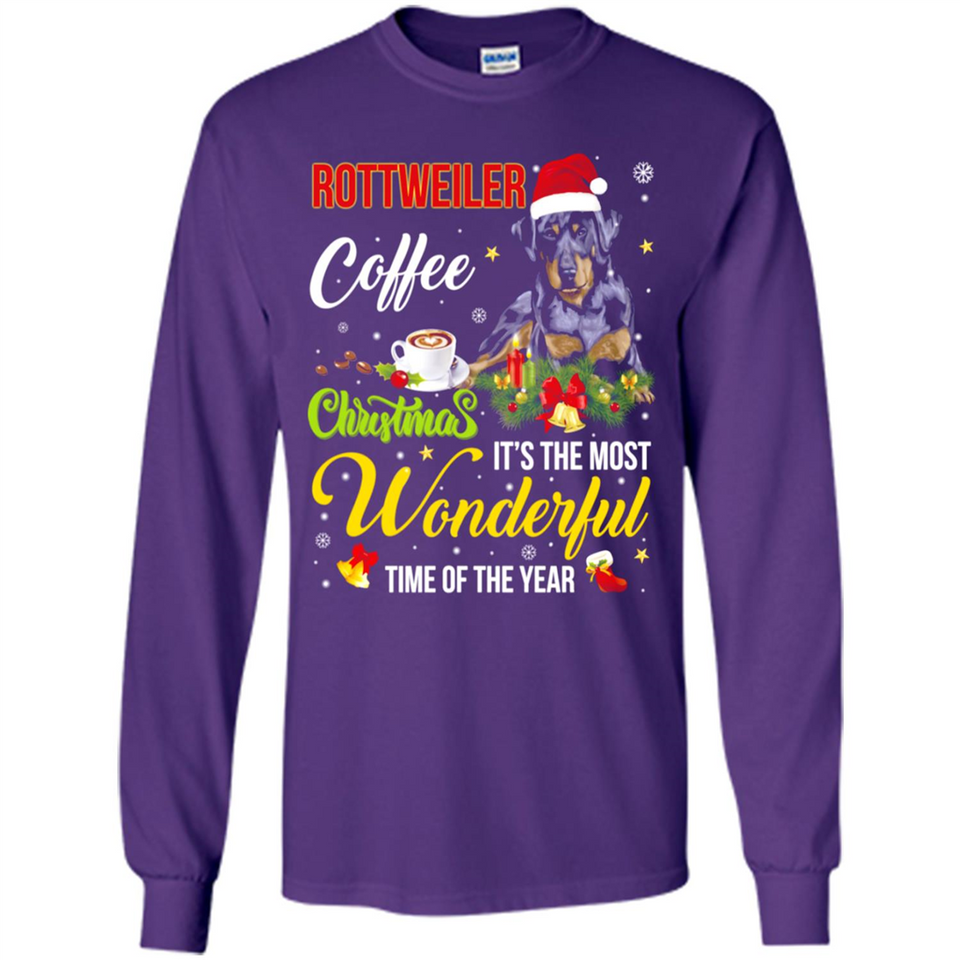Rottweiler Coffee Wonderful Christmas