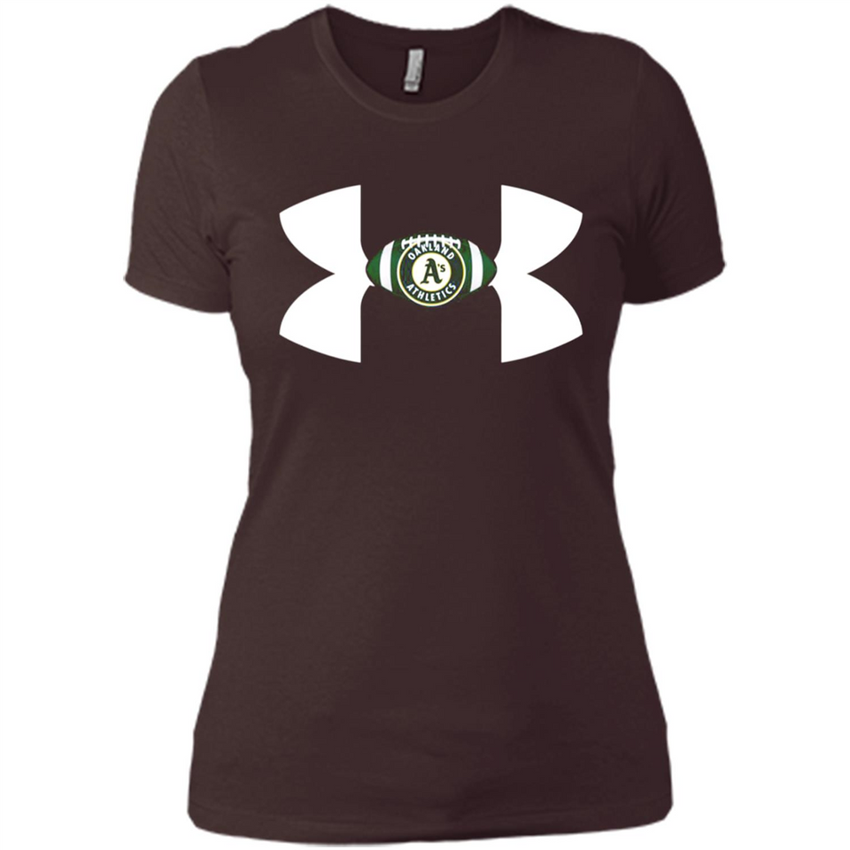 Oakland Athletics Under Armour Logo - Ladies' Boyfriend T-Shirt