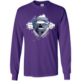 Vancouver Canucks And Superman Fans - Long Sleeve T-Shirt